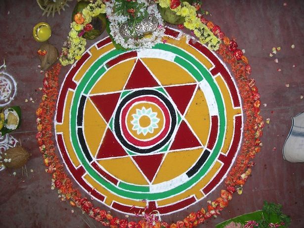 Mandala arts spiritual and meditative practice that originated in  Hinduismand Buddhism., by Nidhinbalachandran